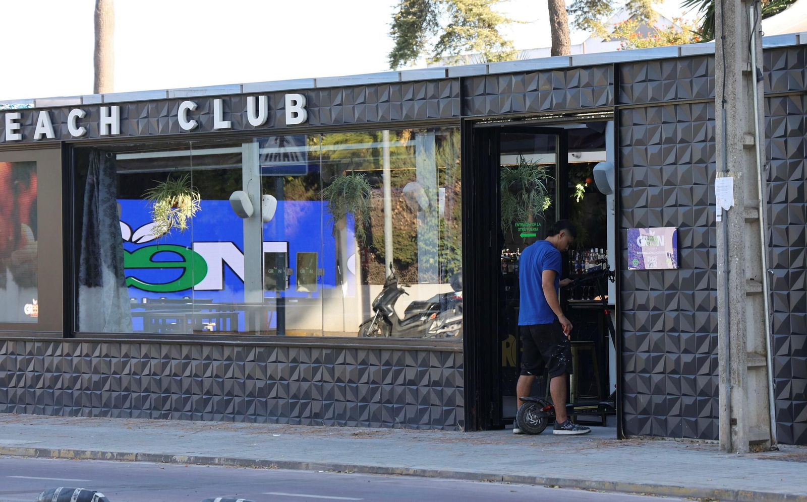 El restaurante Green House de Gines, relacionado con la investigación judicial.