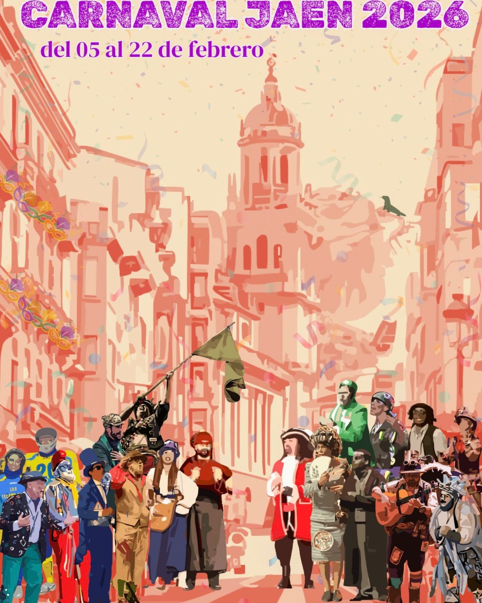 Cartel del Carnaval de Jaén 2026.
