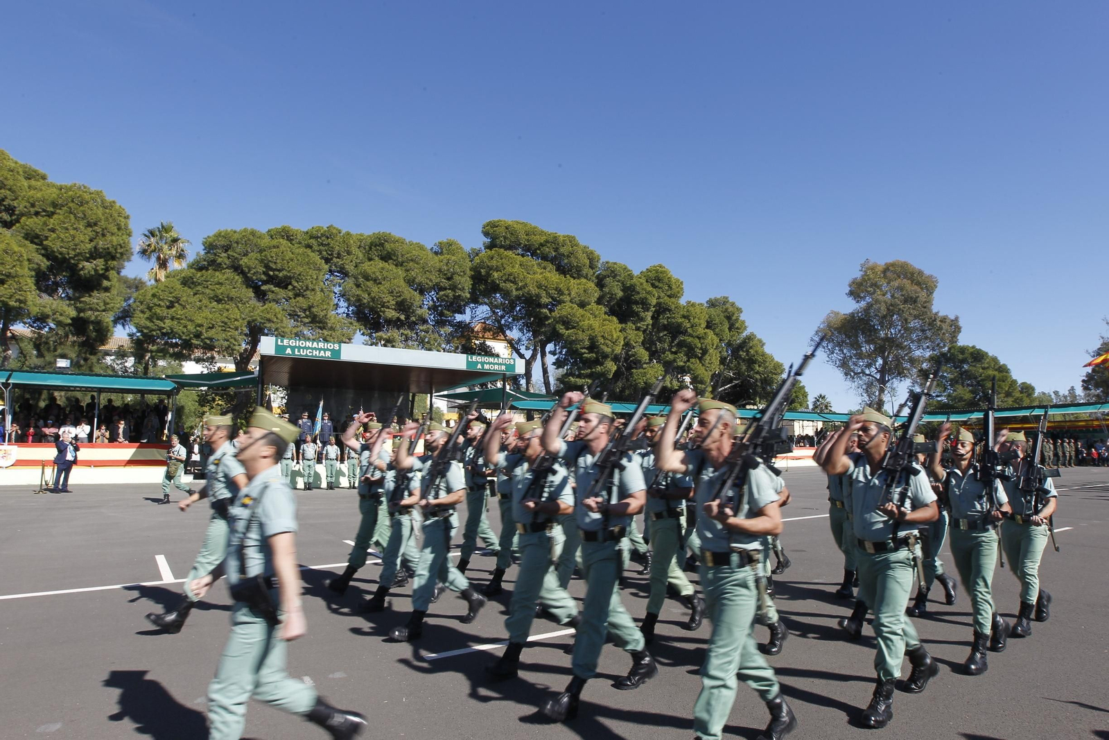 Fotogalería despedida contigente de La Legión con destino Líbano