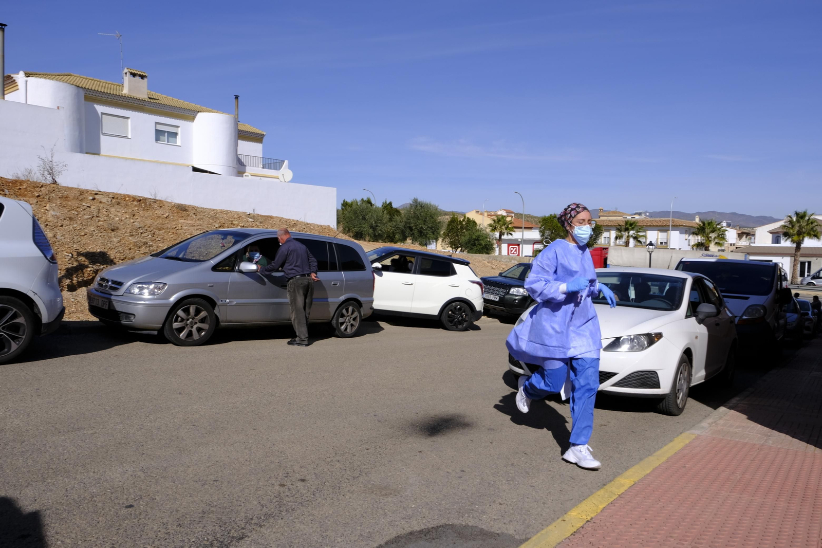 Fotogalería vacunación COVID-19 en Sorbas y Tabernas. Almería