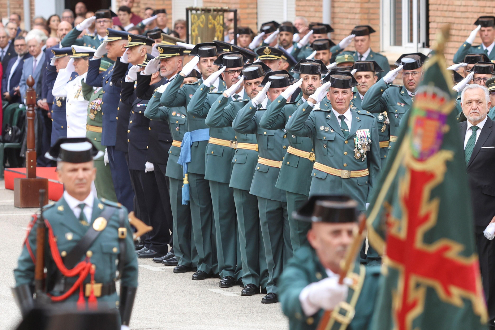 La Guardia Civil de Málaga homenajea a los agentes retirados en su 179 aniversario