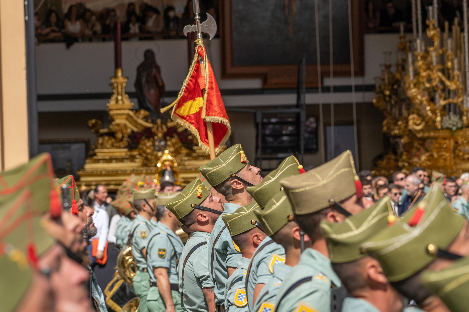 Las fotos de la Legión en la Semana Santa de Málaga 2023 Las fotos de la Legión en la Semana Santa de Málaga 2023