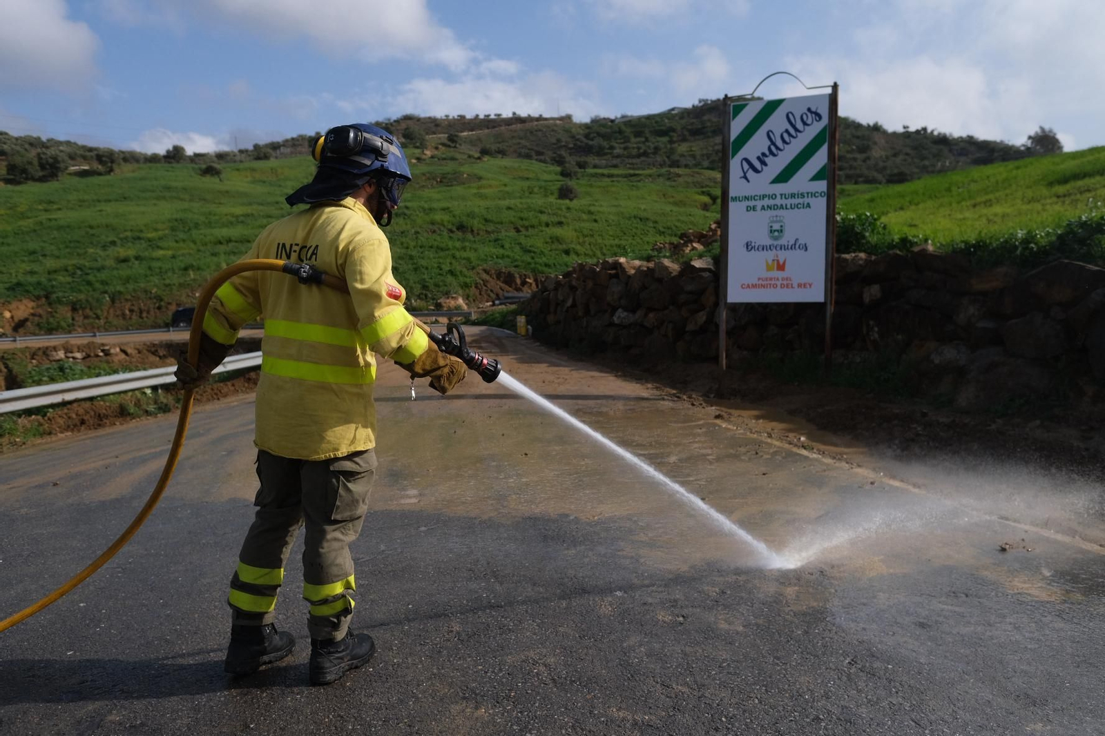 Así han sido las labores de limpieza en Ardales y El Burgo tras la DANA