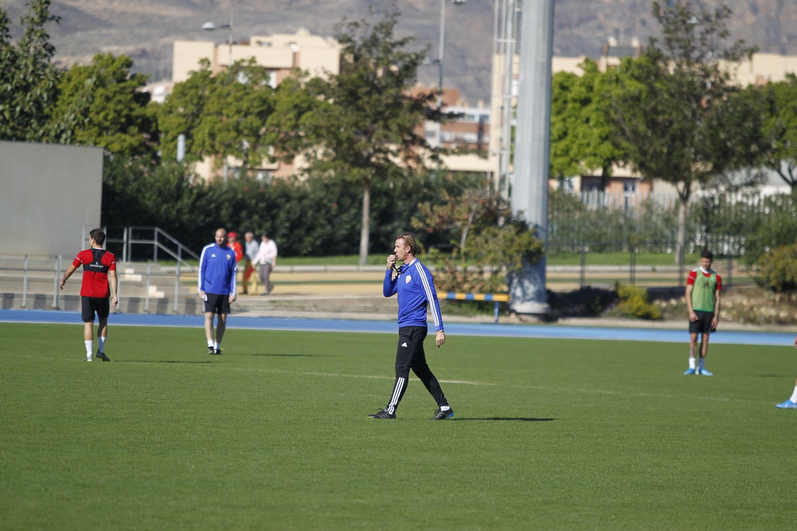Fotogalería del entrenamiento del Almería 7-XI