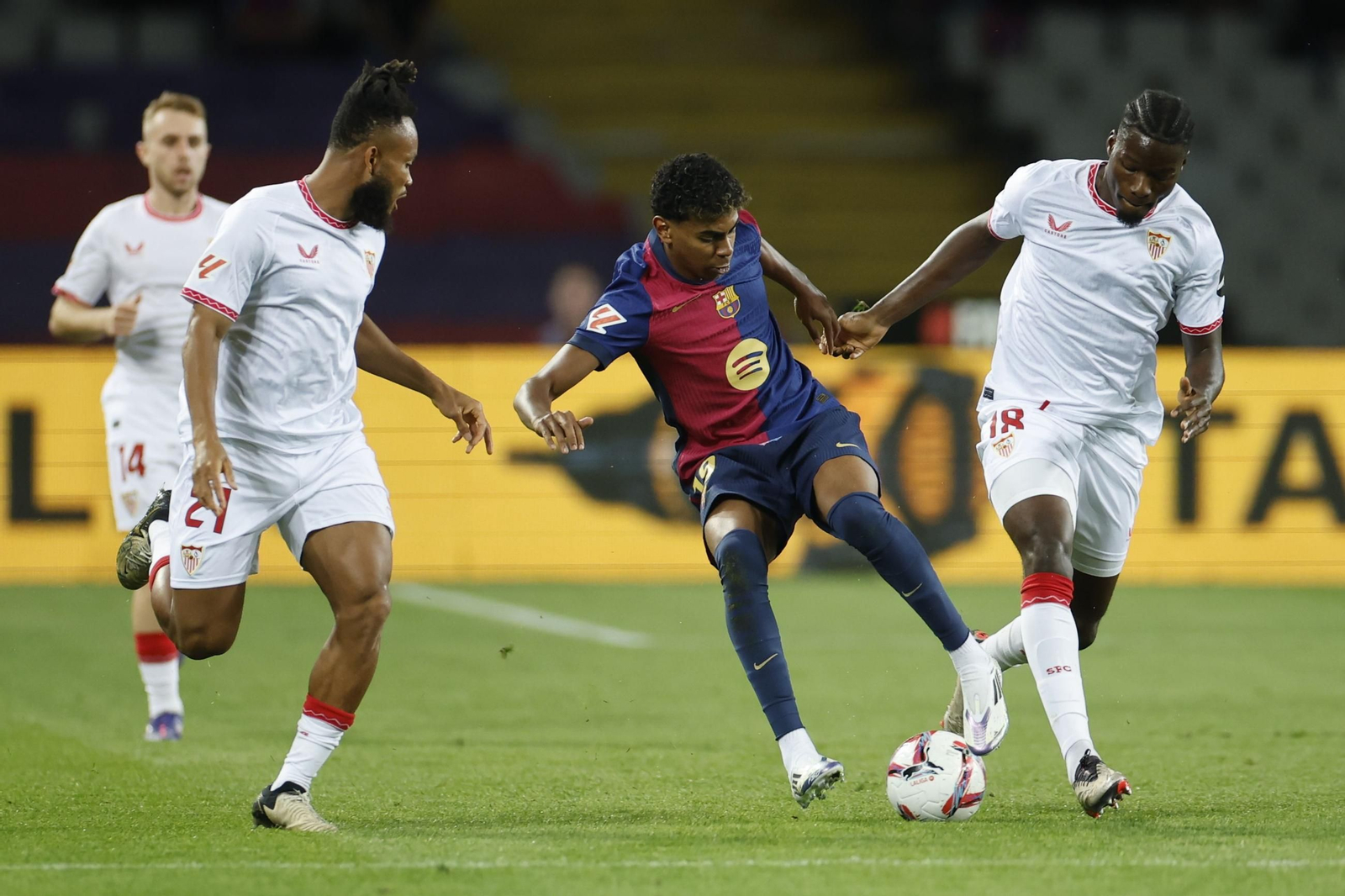 Las fotos del Barcelona - Sevilla