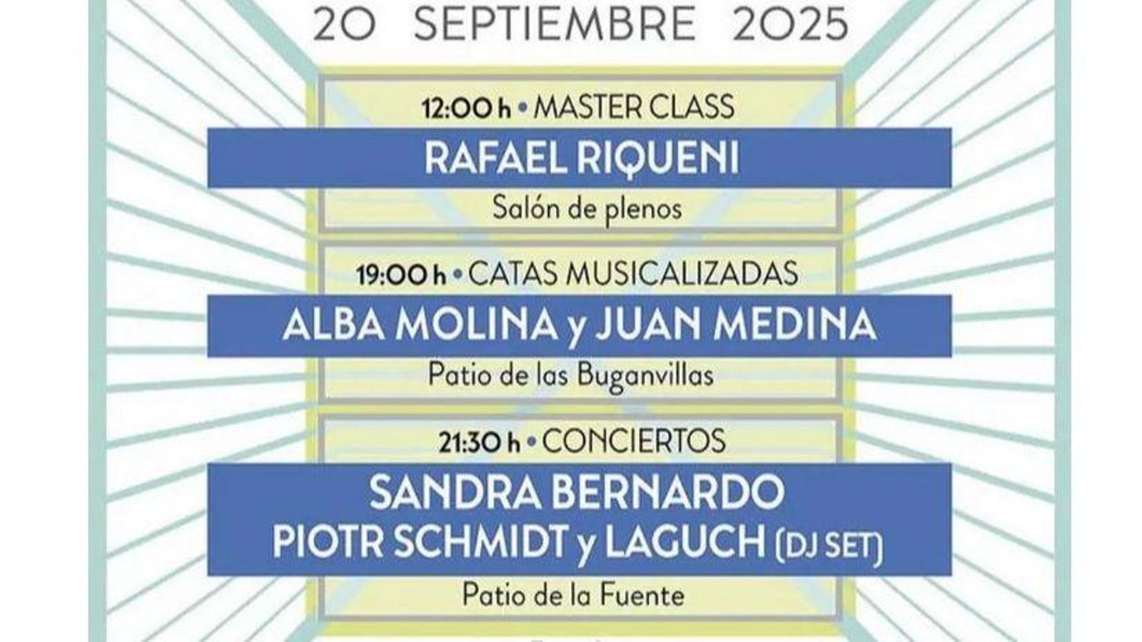 Cartel del festival.