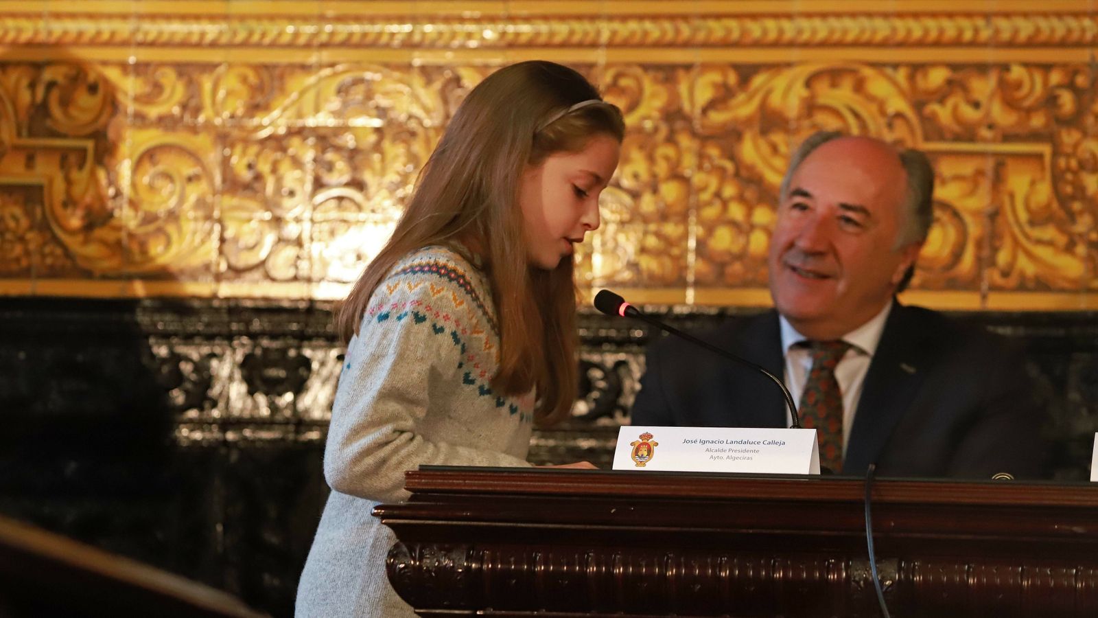 Pleno infantil en el Ayuntamiento de Algeciras