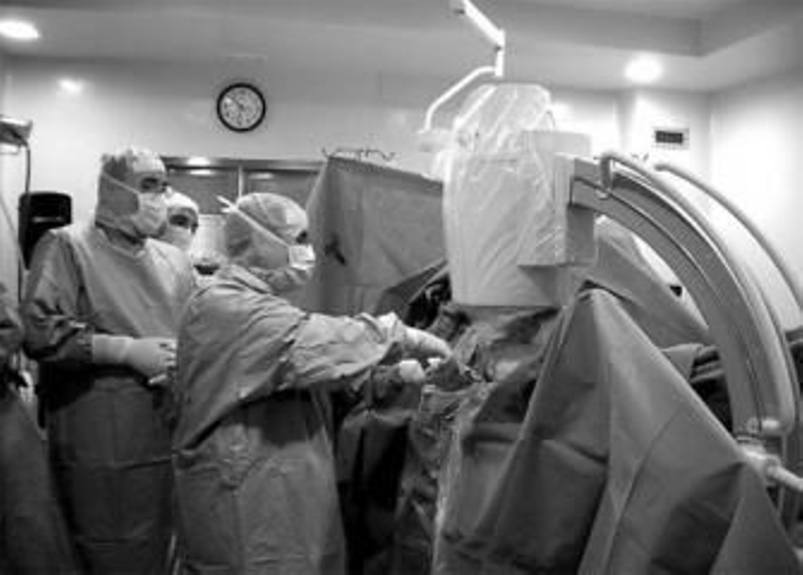 Momento de la operación practicada ayer en el Hospital Carlos Haya con la nueva técnica.