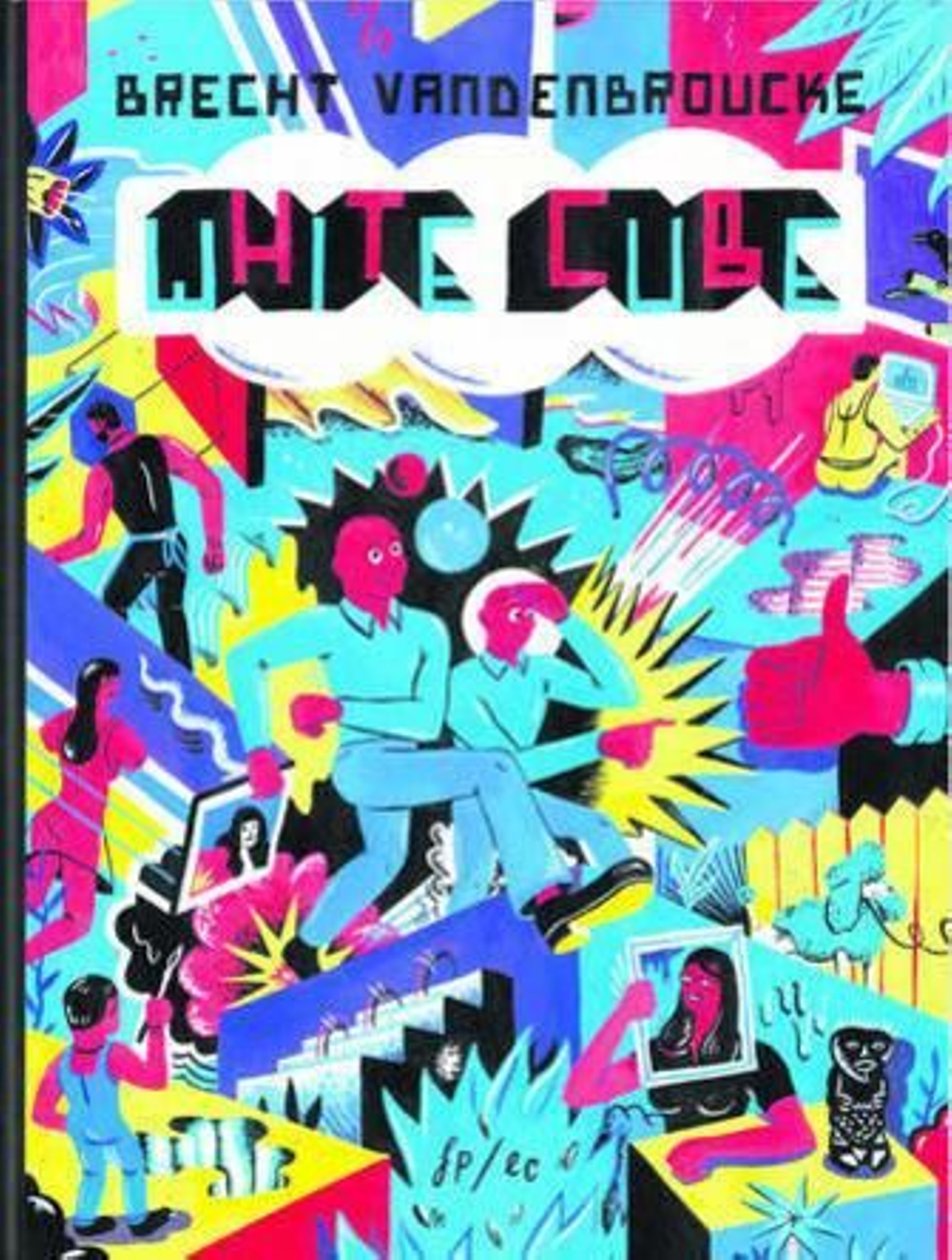 Una viñeta de 'White Cube'.