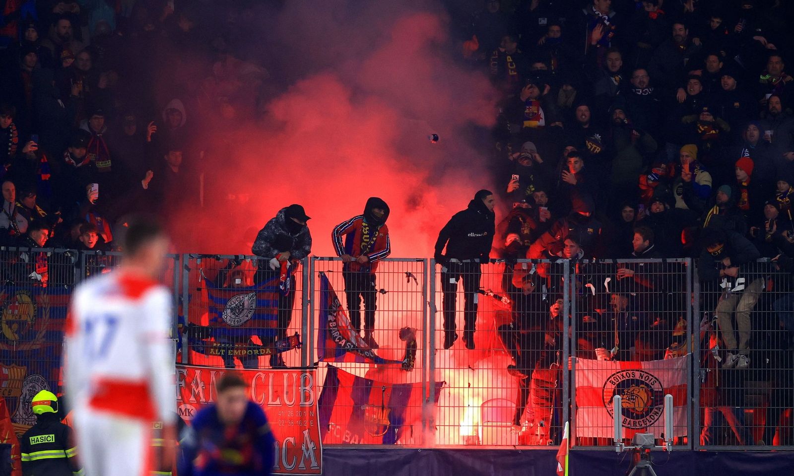 Las fotos del Slavia Praga-Barcelona