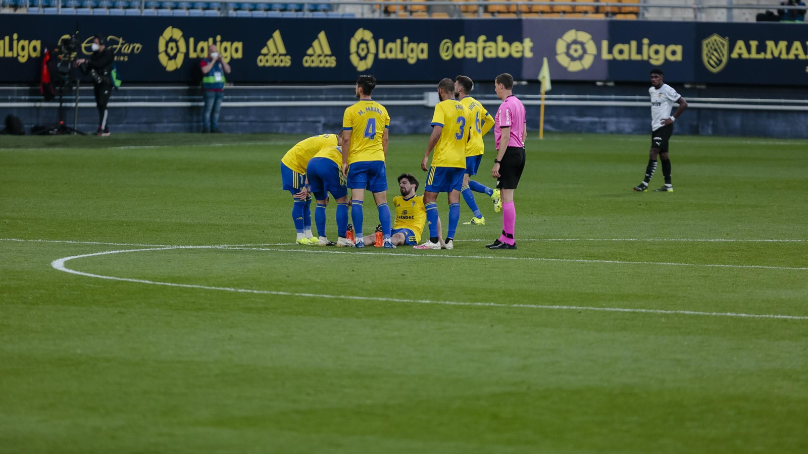 Las Imágenes del partido Cádiz-Valencia