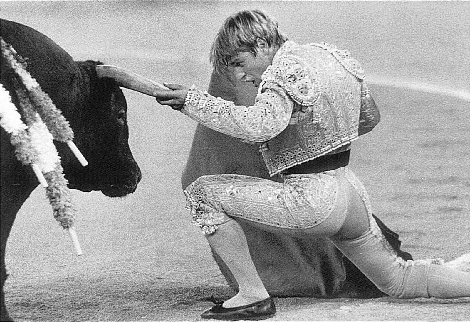 En la plaza de toros de El Puerto, en el año 1996, captado por Fito Carreto