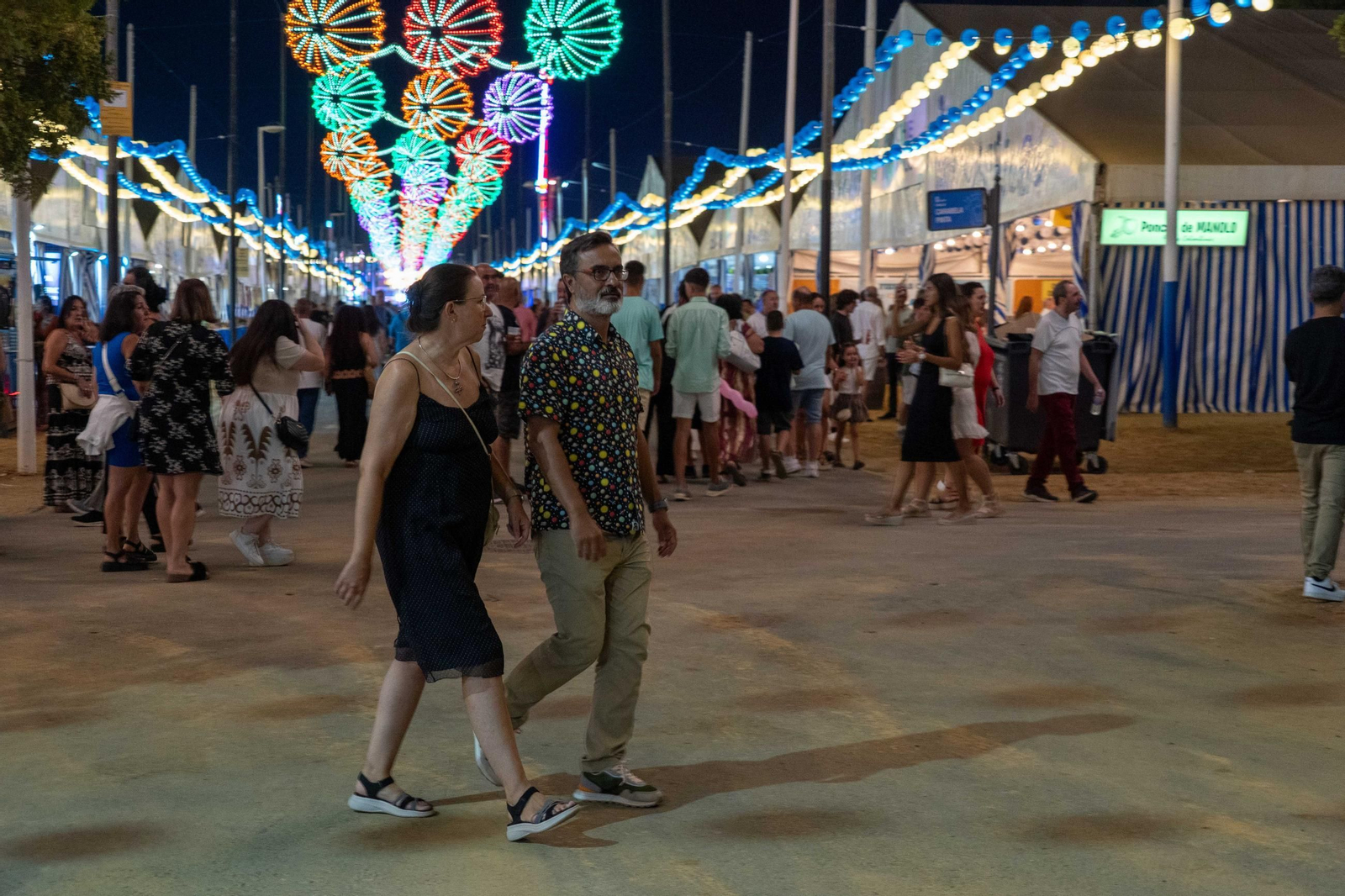 Colombinas 2025: Imágenes del ambiente el sábado 2 de agosto en las Fiestas Colombinas