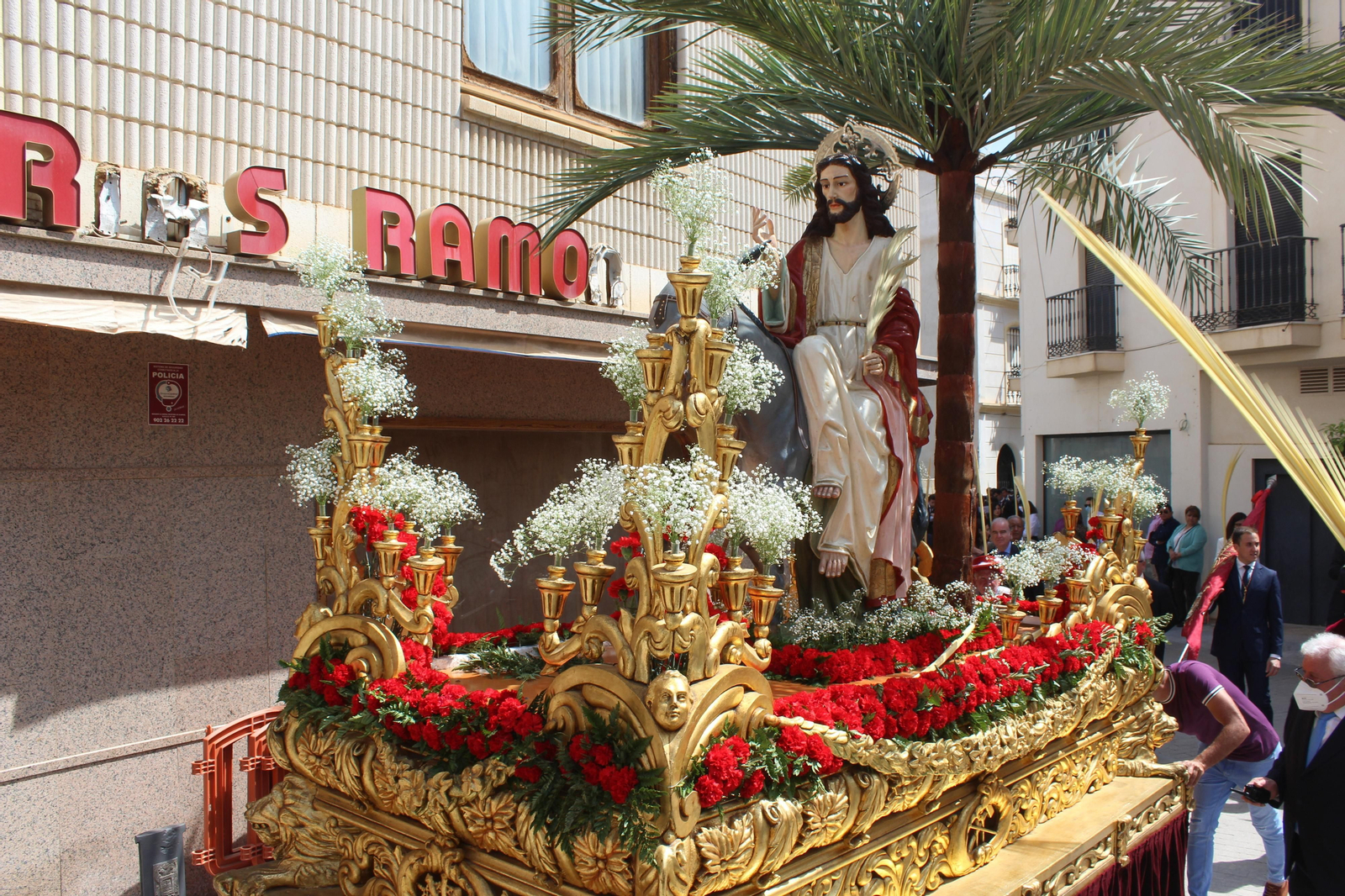 Las imágenes de la procesión de La Borriquita en Vera
