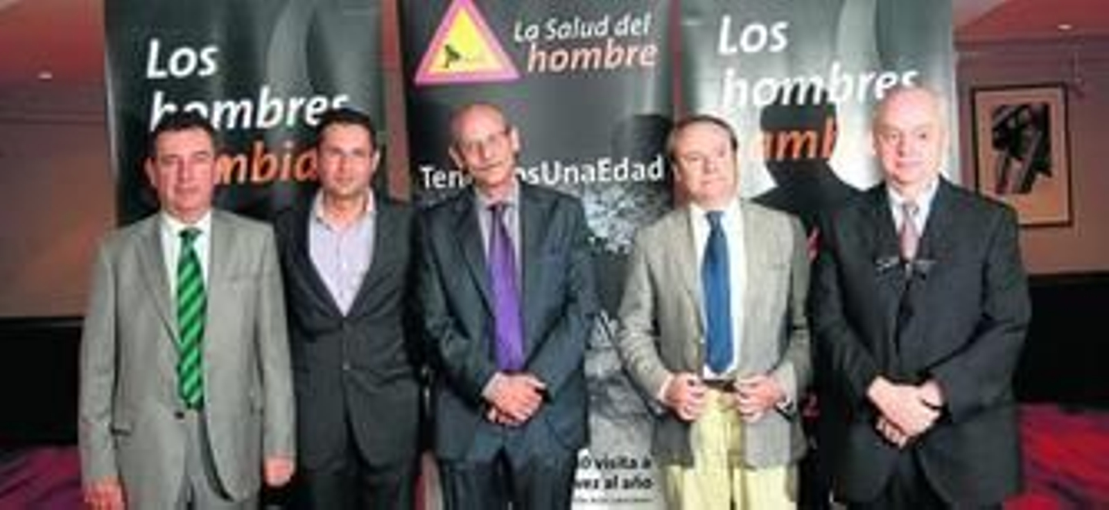 Antonio Martín Morales (izquierda), Francisco Pomares, Rafael Prieto, Javier Tudela y Óscar Cardeñosa, ayer, durante la rueda de prensa.