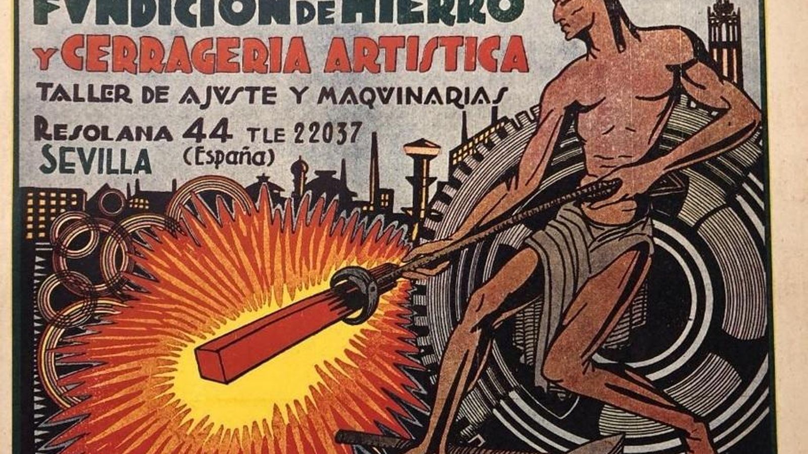 Folleto promocional de la fundición de Domingo de la Prida, finales años `20. Folleto promocional de la fundición de Domingo de la Prida, finales años `20.