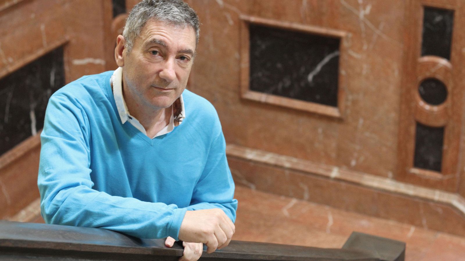 Víctor Fernández en una entrevista.