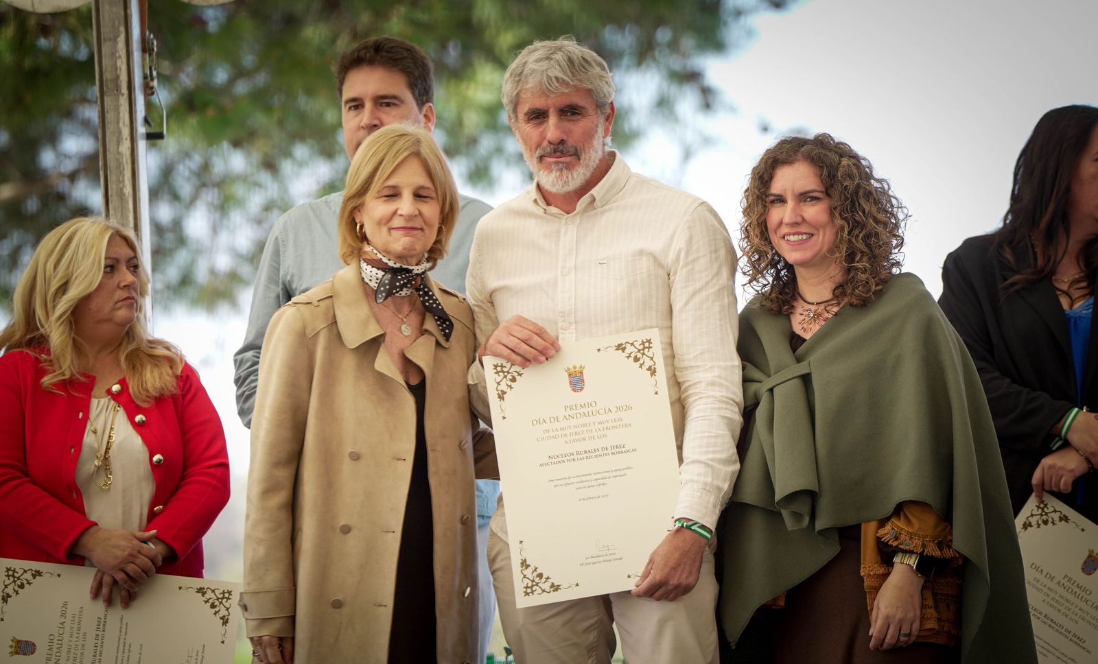 Imágenes de la entrega de Premios de Andalucía a los Núcleos Rurales de Jerez