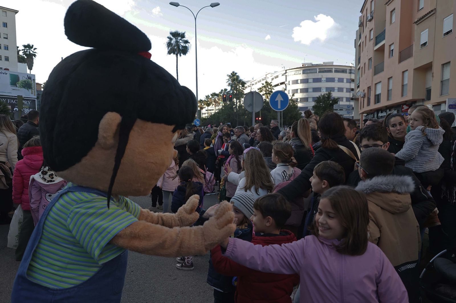 Fotos de la cabalgata de los Reyes Magos en Algeciras
