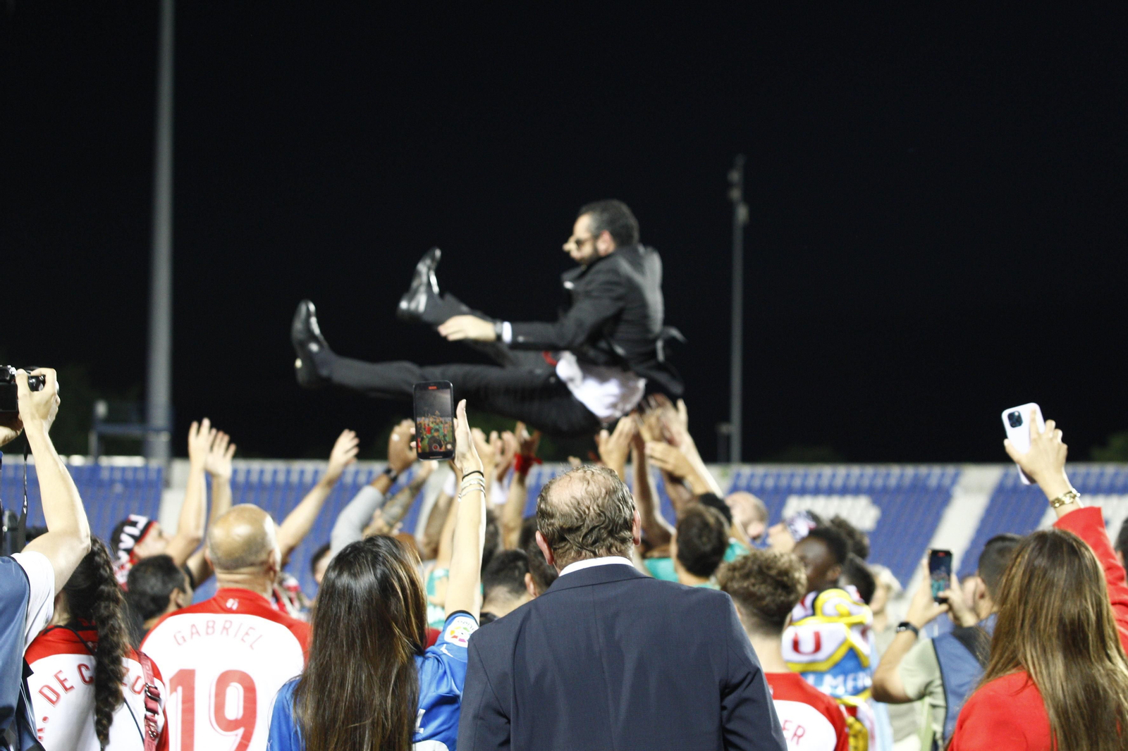 Imágenes del C.D. Leganés-U.D. Almería. Ascenso a la Liga Santander de Fútbol