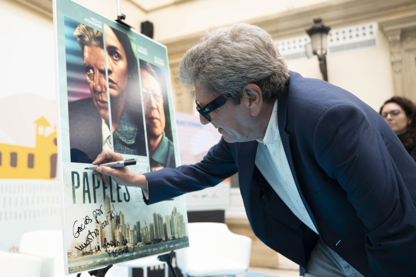 Así ha sido la presentación de la película 'Papeles', en imágenes