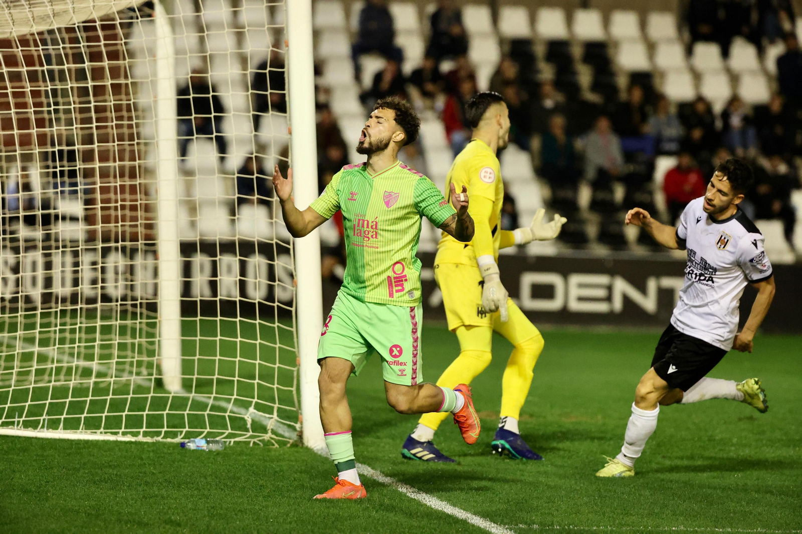 El AD Mérida - Málaga CF, en fotos