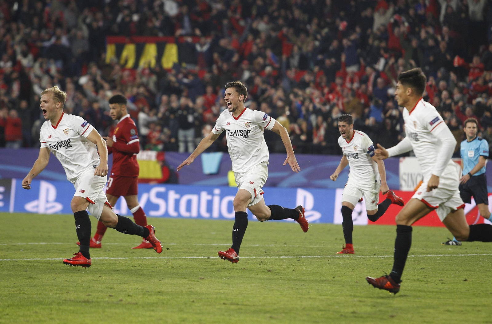 las imágenes del Sevilla-Liverpool