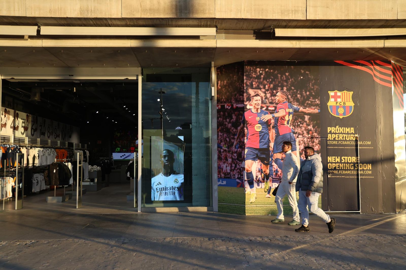 El FC Barcelona abrirá una tienda en Muelle Uno junto a la del Real Madrid
