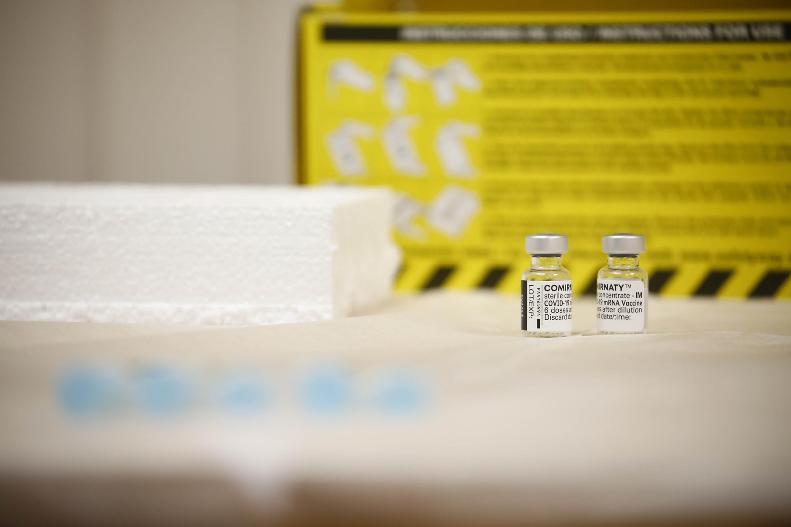 El comienzo de la vacunación a la población de 70 a 79 años de Córdoba, en fotografías