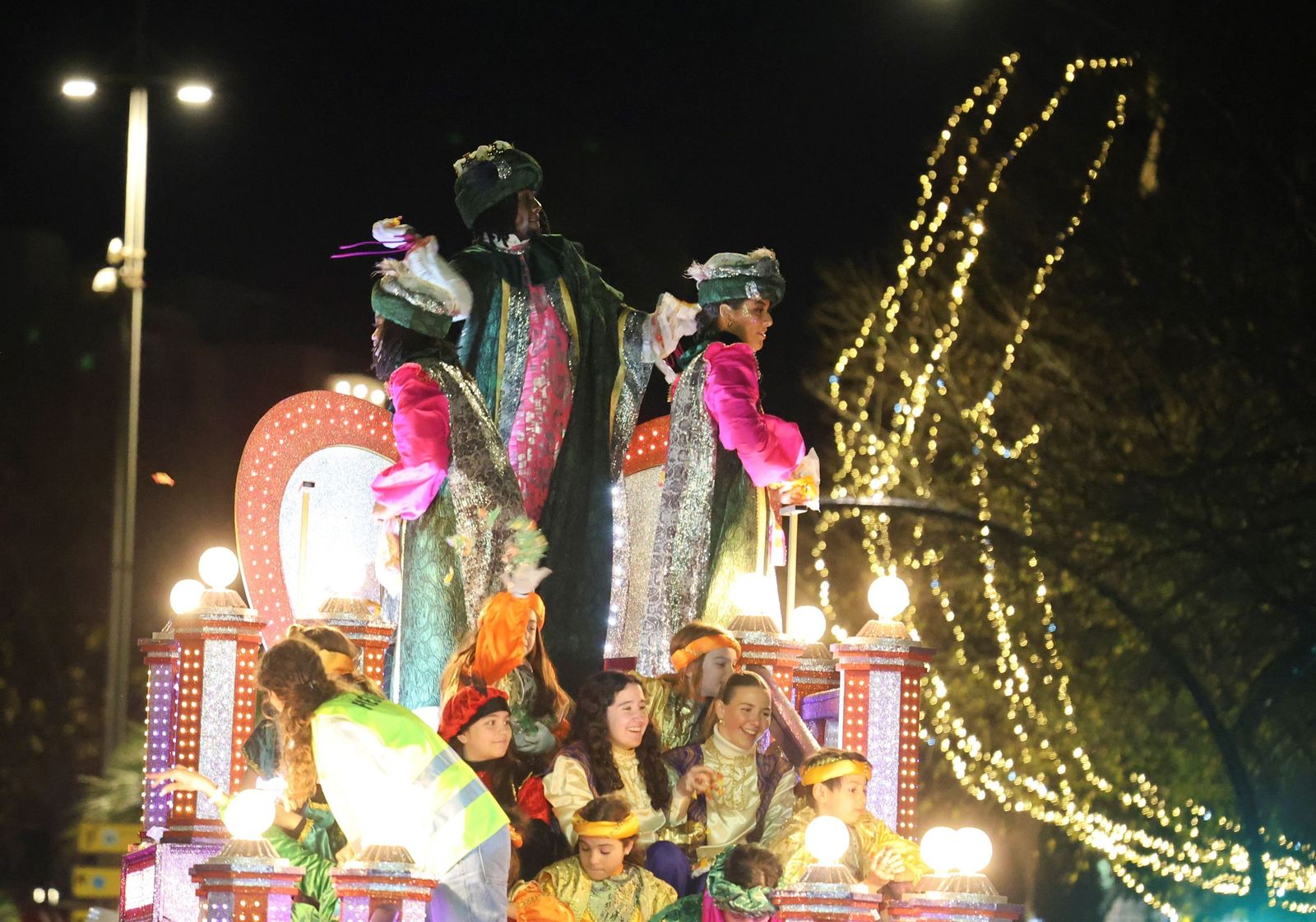 Baltasar Perry, por las calles de Málaga.