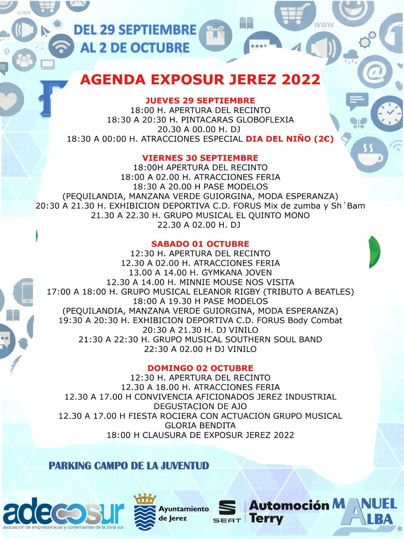 Agenda Exposur 2022