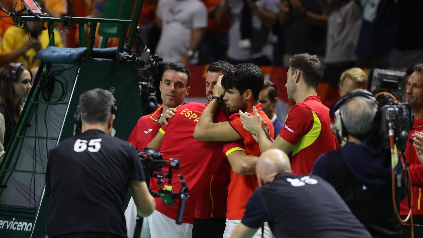 El homenaje a Rafa Nadal, en fotos