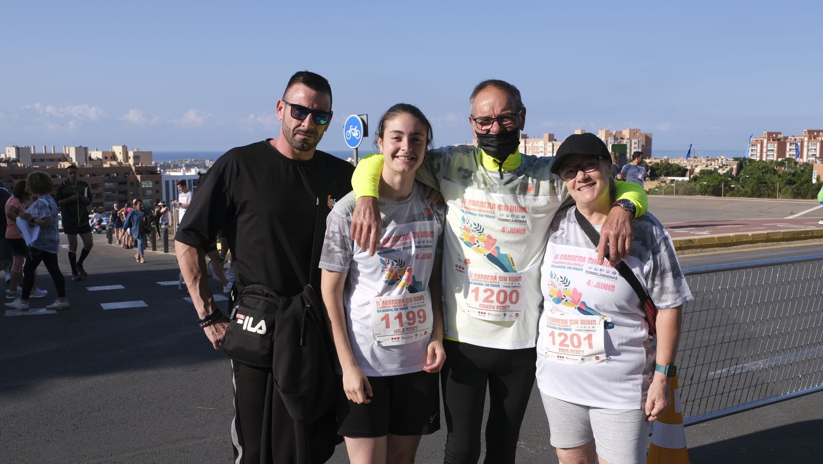 Imágenes de la II Carrera Sin Humo, en Almería