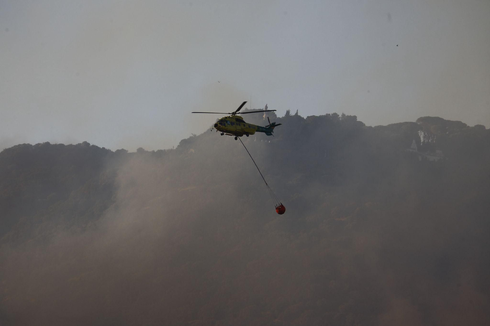 Las imágenes del incendio en el paraje de la Albaida en Córdoba