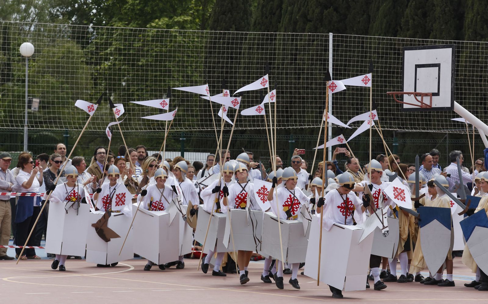 La Batalla de las Navas de Tolosa escenificada por los alumnos de El Romeral