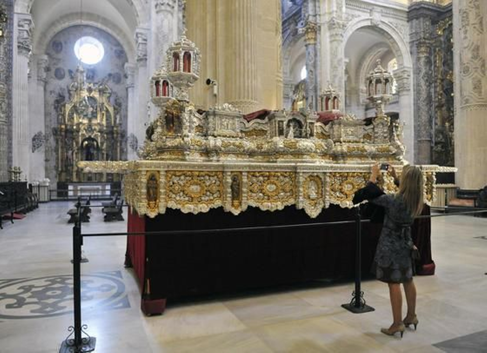 El paso de Pasión, en el Salvador.

Foto: J. C. Vázquez
