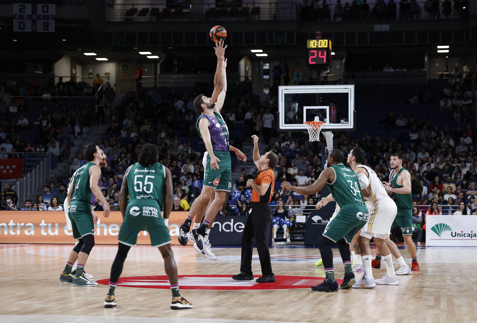 Imagen del Real Madrid-Unicaja