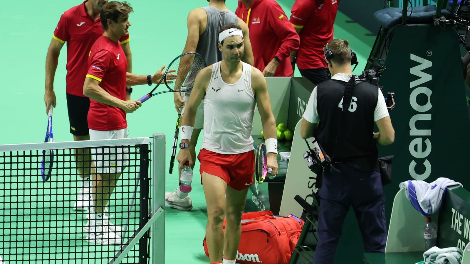 Rafa Nadal-Carlos Alcaraz, ocho juegos a tope con empate antes de la Copa Davis