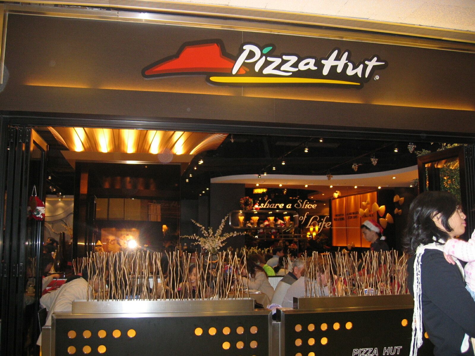 Establecimiento de Pizza Hut.