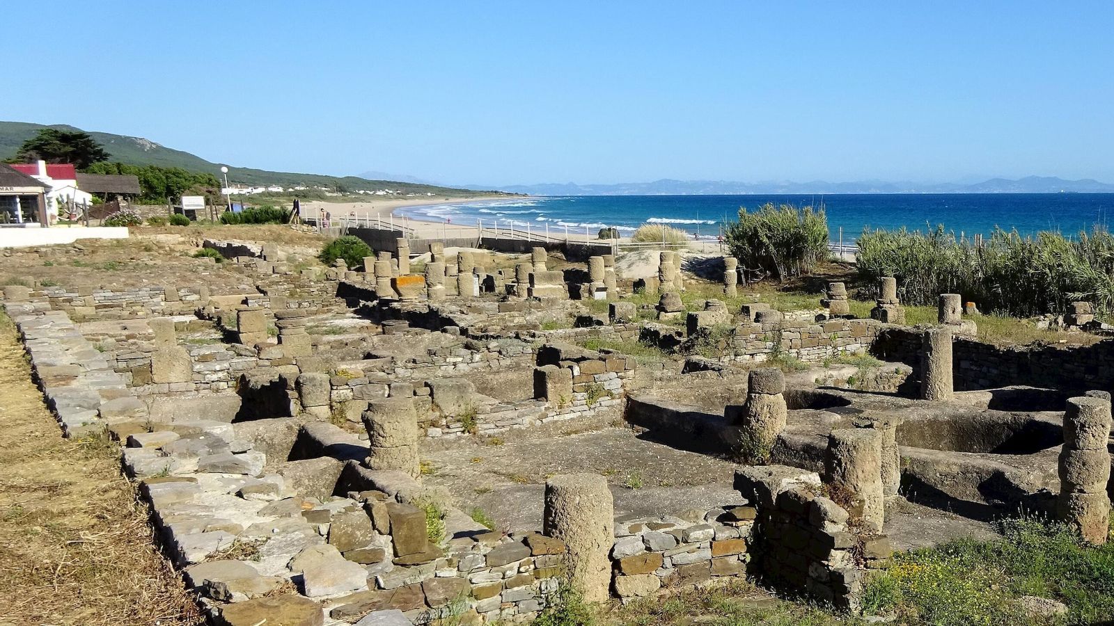 Restos arqueológicos de la antigua ciudad romana.