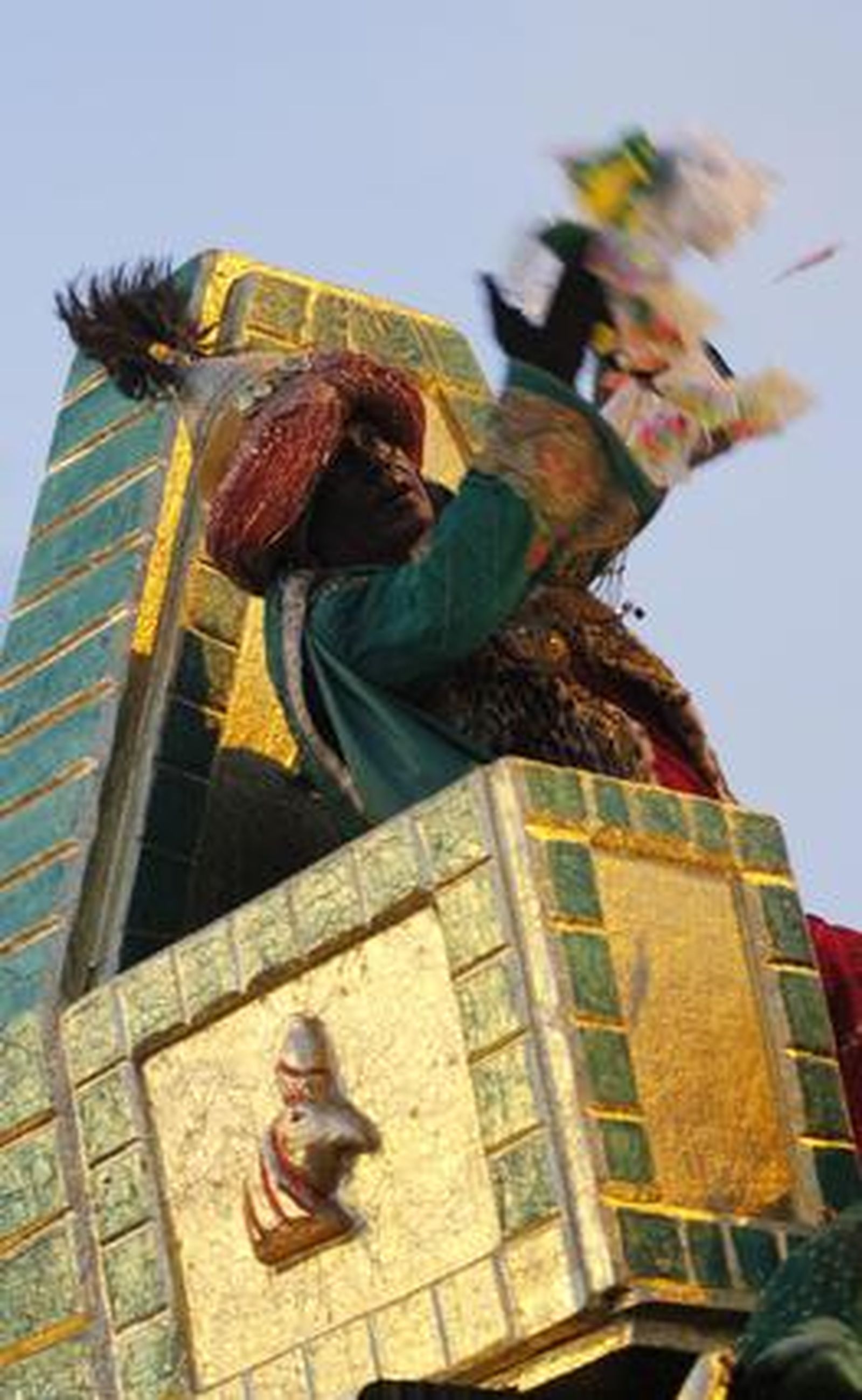 Rey Baltasar en la Cabalgata de Dos Hermanas.

Foto: Victroria Hidalgo