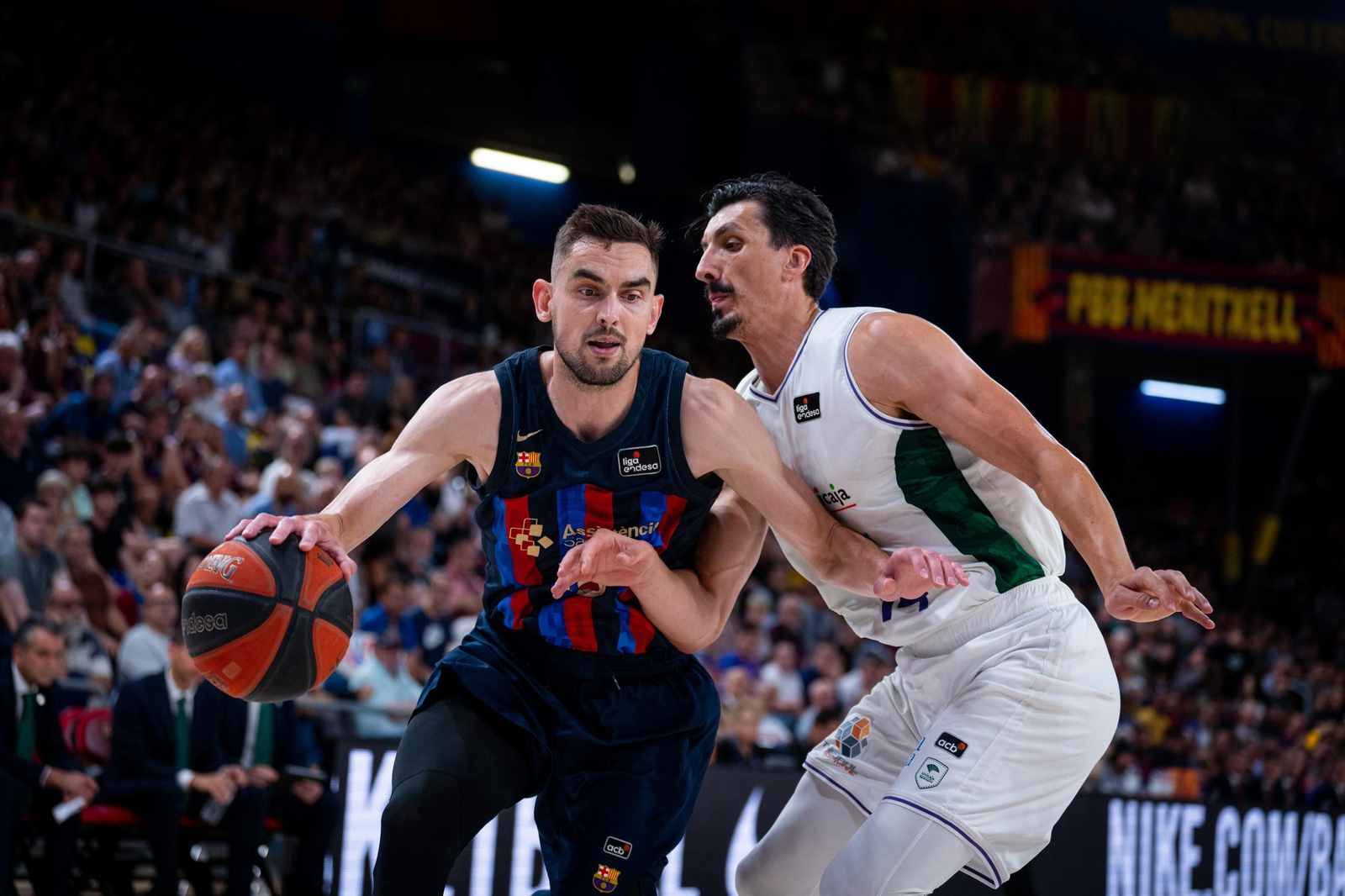 El Barcelona-Unicaja, play off de semifinales de ACB, en fotos