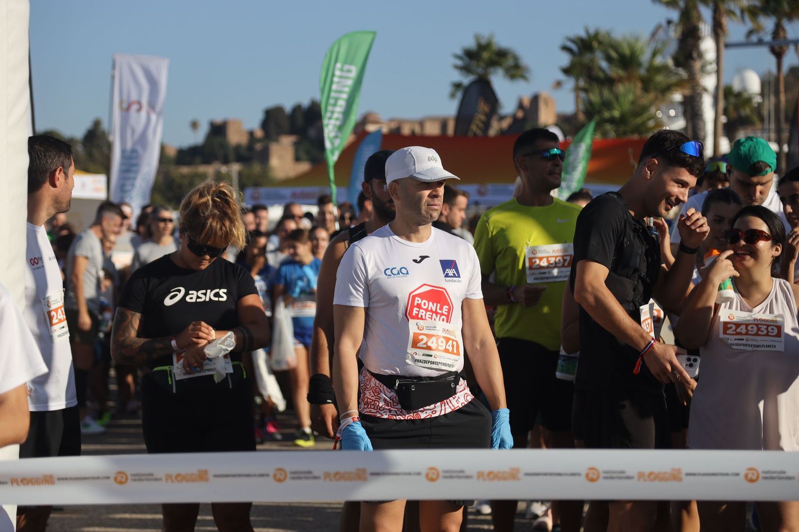 El Nationale-Nederlanden Plogging Tour de Málaga, en fotos