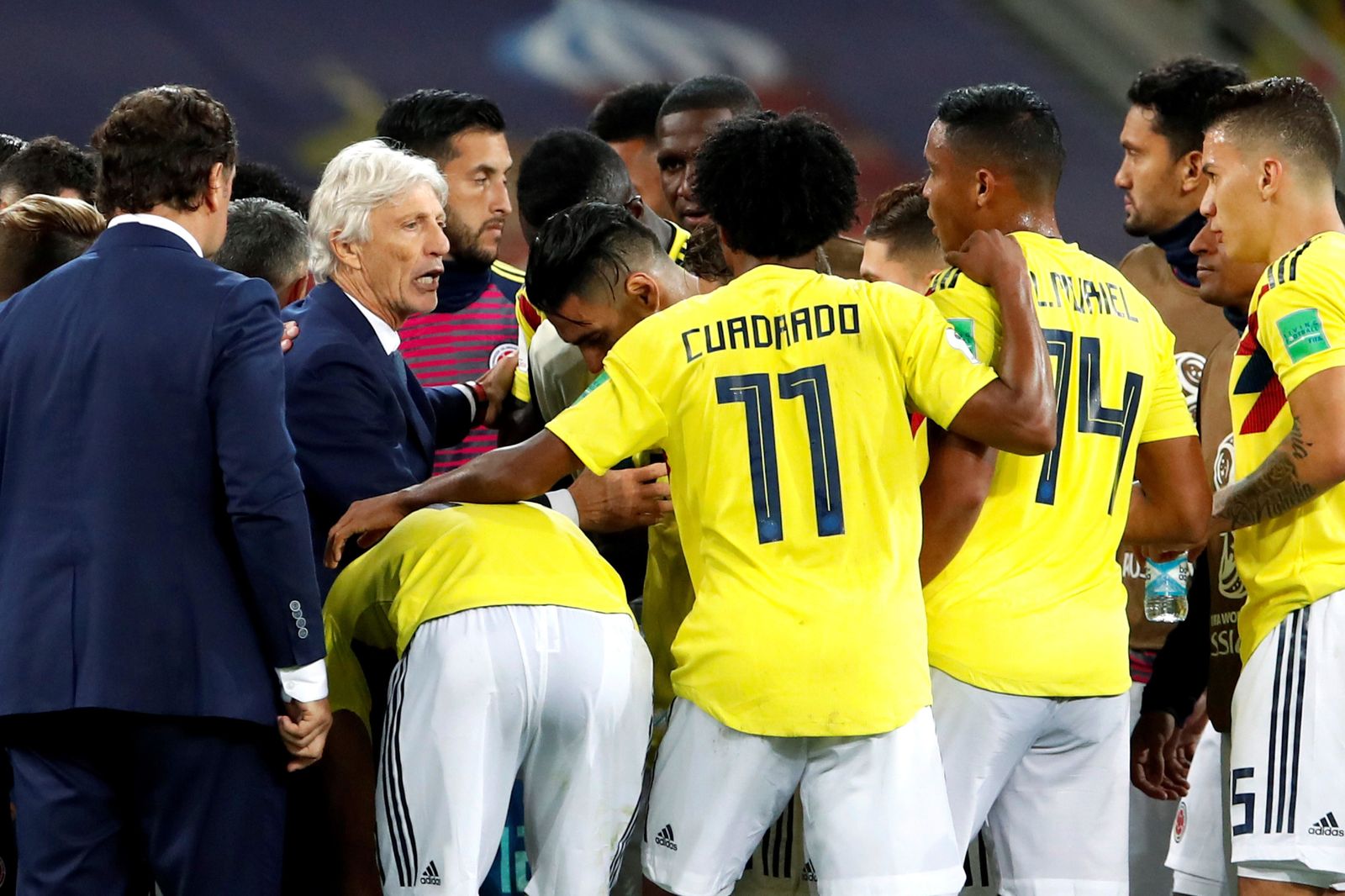 Las imágenes del Colombia-Inglaterra