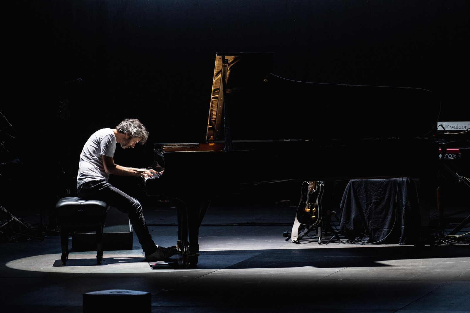 James Rhodes, concentración absoluta en su actuación en Starlite.