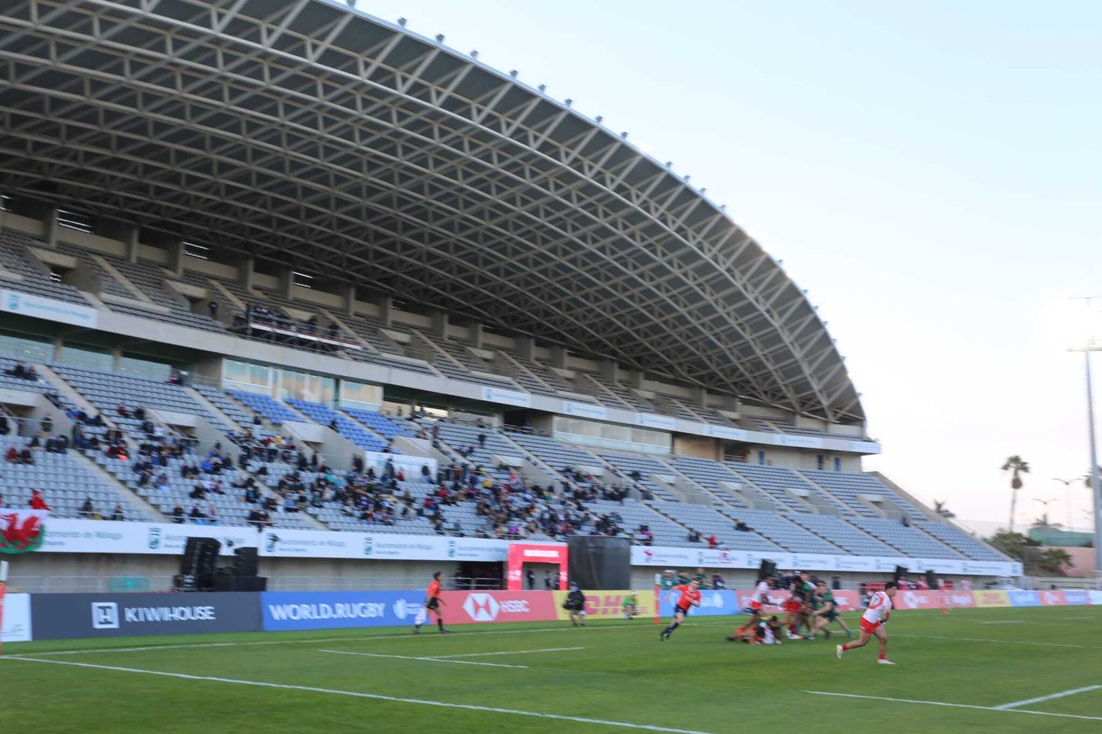 El primer día de las HSBC World Rugby Sevens Series, en fotos