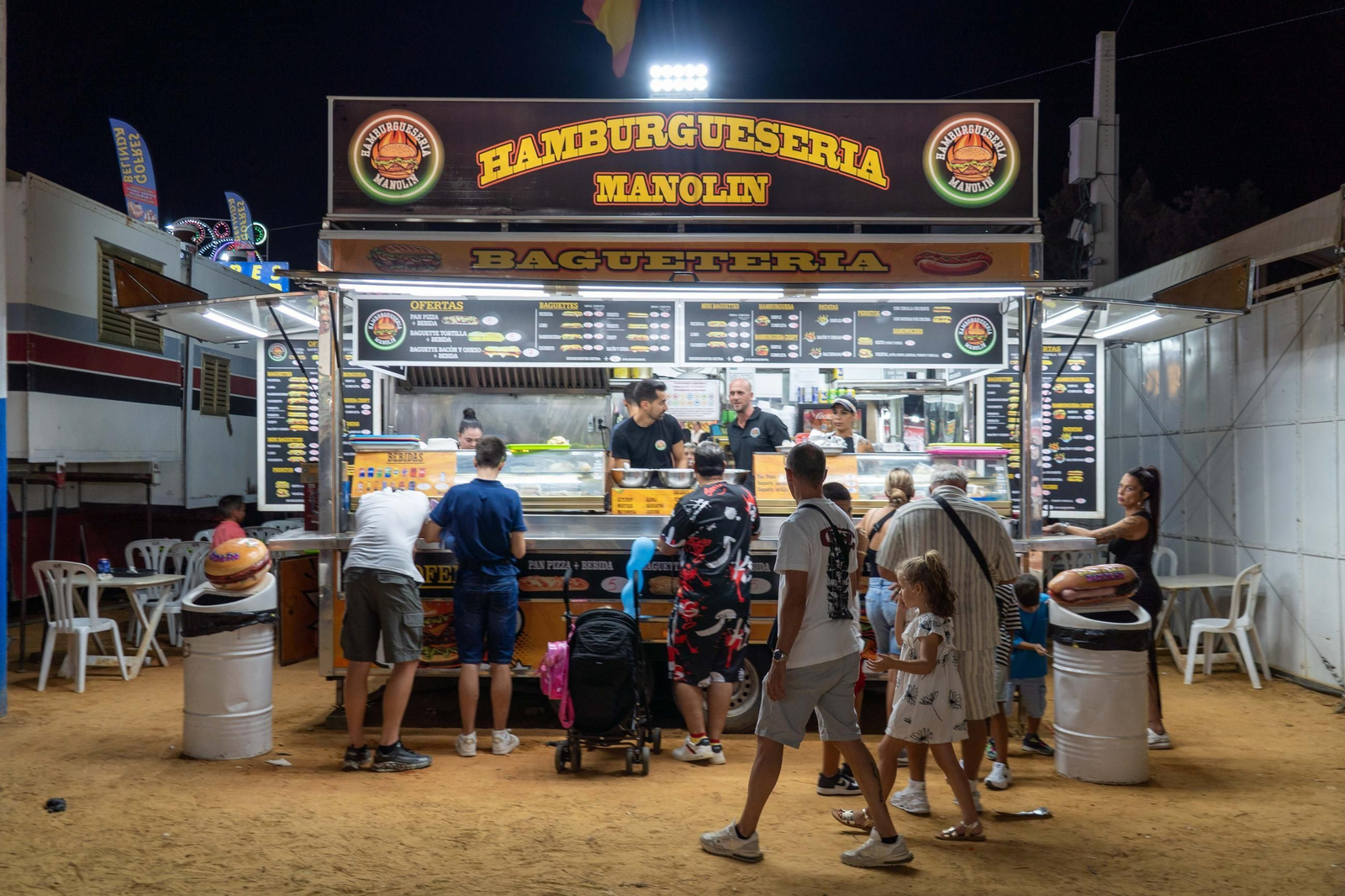 Colombinas 2025: Imágenes del ambiente el viernes 1 de agosto en las Fiestas Colombinas