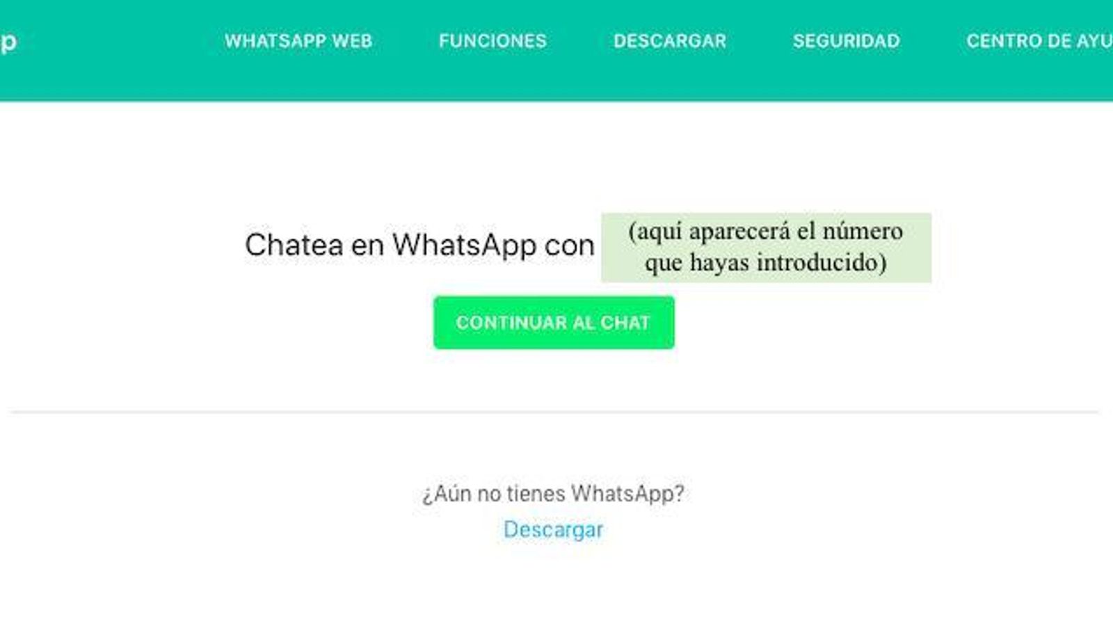 Ventana del navegador desde el ordenador.