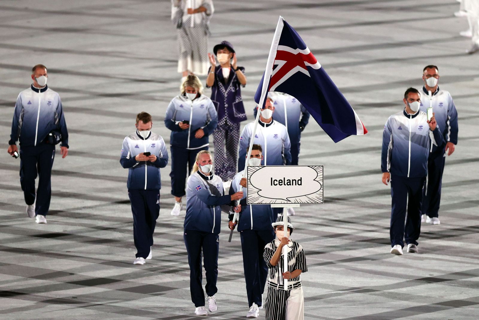 La ceremonia inaugural de los Juegos Olímpicos de Tokio 2020, en imágenes