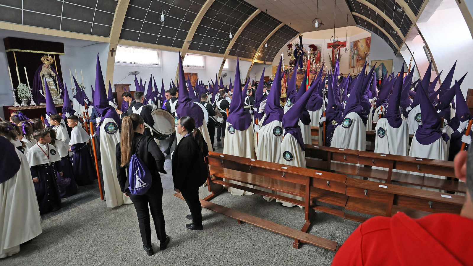 Imágenes de la Hermandad de Salud de San Rafael en el Martes Santo de Jerez 2025